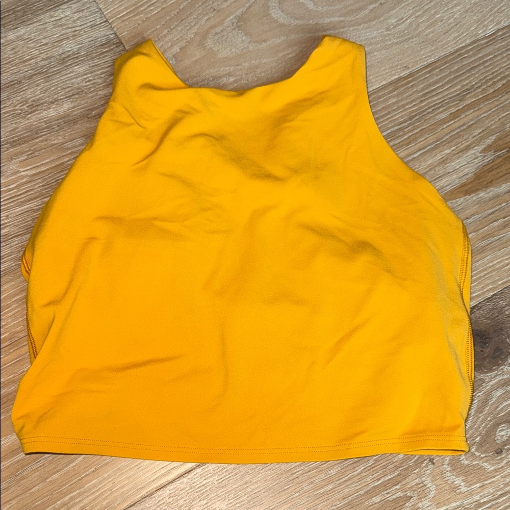 Athleta Bright Yellow Sports Athletic Bra
